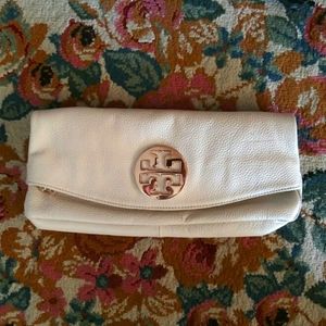 Tory Burch Fold Over Crossbody/ Clutch